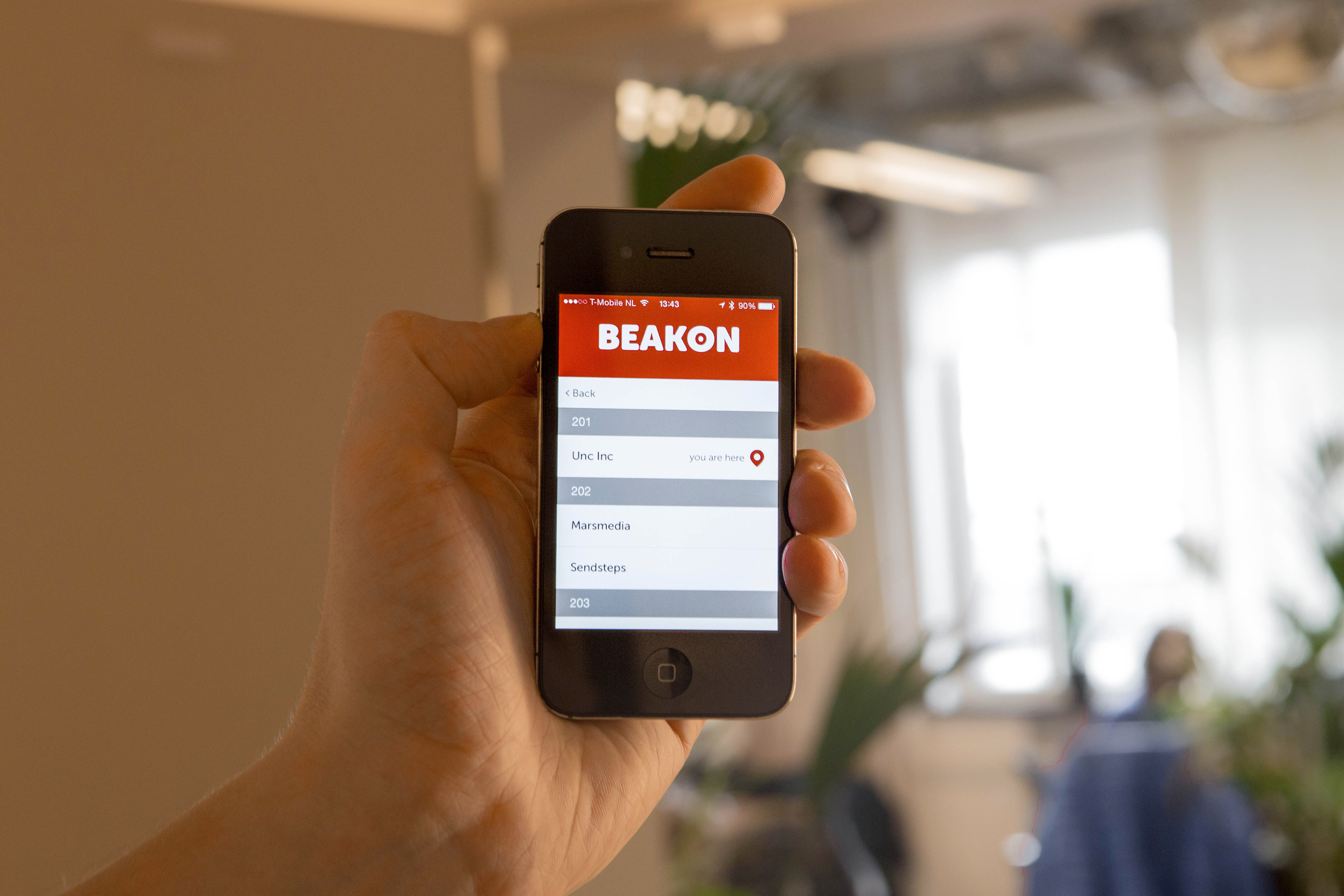 beakon, a location based relevance app